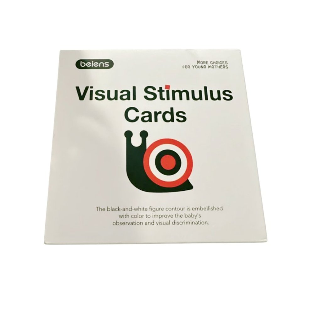 Baby Visual Stimulus Cards - Learning Toy